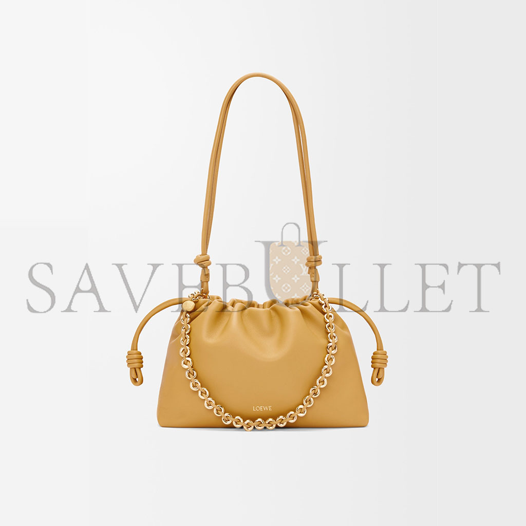 LOEWE MEDIUM FLAMENCO PURSE IN MELLOW NAPPA LAMBSKIN 0011036787 (30*20*10.5cm)